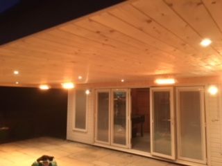 Outdoor Electrical Light Installation
