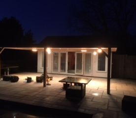 Outdoor Electrical Light Installation